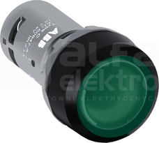 CP1-11G-10 zielony PRZYCISK