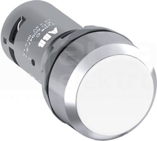 CP1-30W-10 biały Przycisk monostabilny wklęsły