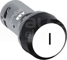 CP11-10W-10 biały PRZYCISK WKLĘSŁY MONOSTABILN