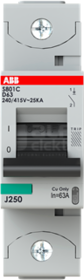 S801C-D63 Wyłącznik nadprądowy