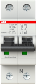 S201-K10 NA Wyłącznik nadprądowy