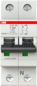 S201-Z20 NA Wyłącznik nadprądowy