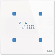 TR/U.1.1-CG 86x86mm czarny Regulator temperatury
