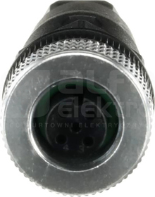 M12-C01 M12 5P Wtyk żeński prosty