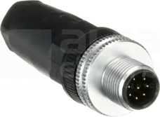 M12-C04 M12 8P Wtyk męski prosty