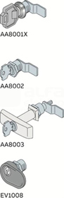 AA8001 zamek OBUDOWA SR AKCESORIA