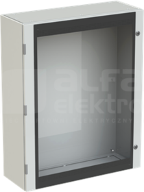 SRN10830VK 1000x800x300mm OBUDOWA DRZWI PRZESZKLONE BEZ PŁYTY