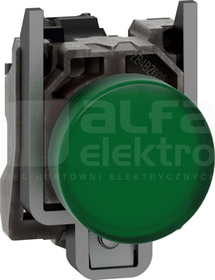 XB4BVB3 24V, ZIELONY WSKAZNIK SWIETLNY WBUDOW.LED