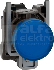 XB4BVG6 110-120V, NIEBIESKI WSKAZNIK SWIETLNY WBUDOW.LED