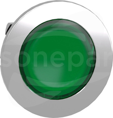 ZB4FV033 zielony zintegrowany LED Główka lampki