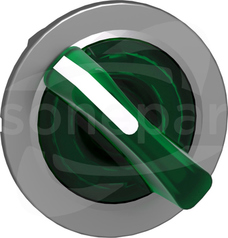 ZB4FK1233 podświetlany kryty zielony Napęd przełącznika