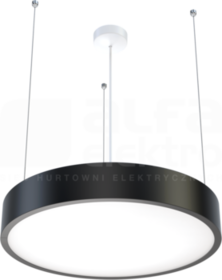 TLON 2.0 500 zw ED 5000lm/840 PLX czarny Oprawa LED