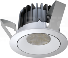 INTO R 100 LED p/t ED DALI 1250lm/830 55st. biały Downlight LED do wbudowania