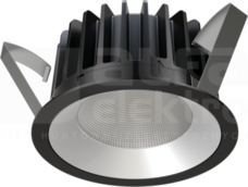 INTO R160 LED ED 23W/840 2750lm 63D IP20 czarny Downlight do wbudowania