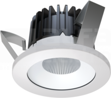 INTO R100 LED ED 1600lm/840 34D IP20 biały Downlight do wbudowania