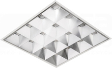MEDICA 1 LED ED 3750lm/830 IP65 biały Oprawa LED podtynkowa 600x600
