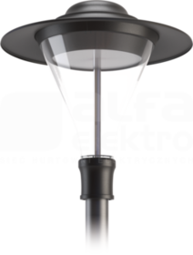 AVENIDA HERITAGE LED 34W/830 4250lm P E kl.II IP66 Oprawa LED parkowa