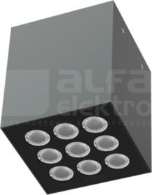 ICE CUBE 2.0 n/t ED 1250lm 830 IP65 58st. szary Oprawa LED