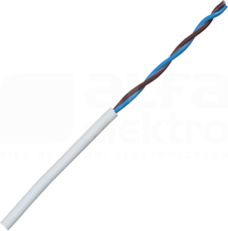 H05VV-F 2x2,5 czarny Przewód warsztatowy (OWY)