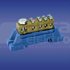Z-0001/B 1x25/8x10 niebies Listwa zaciskowa