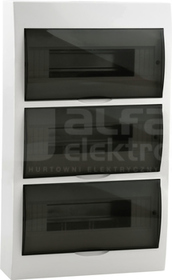 DB312S 3X12P/SMD Rozdzielnica z listwami prz.