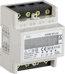 KDEM-3P LCD LICZNIK ENERGII ELEKTRYCZNEJ