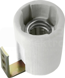 HLDR-E14-F Oprawka ceramiczna