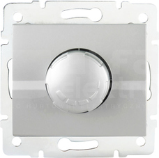 LOGI 02-1160-143 srebrny Ściemniacz obrotowy 500W z filtrem
