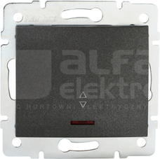 LOGI 02-1140-141 grafit Łącznik schodowy z LED