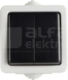 TEKNO 05-1010-143 czarny Łącznik świecznikowy