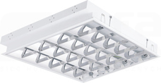 REGIS 4LED 418 PT Oprawa pod LEDtube rastrowa podtynkowa