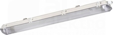 DICHT 4LED PI 2x18W PS IP65 szary Oprawa pod tuby LED