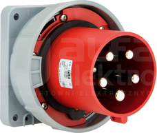 125A 5P 400V IP67 Wtyczka tablicowa prosta