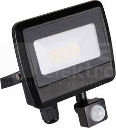 ANTEM LED 20W/840 1600lm IP44 czarny Oprawa LED z czujnikiem ruchu