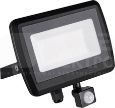 ANTEM LED 50W/840 4000lm IP44 czarny Naświetlacz LED z czujnikiem ruchu (F)