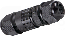IQ-LED FL QC I 3x1MM2 IP68 czarny Złączka hermetyczna
