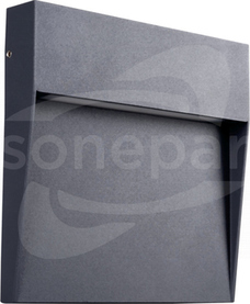 DULI LED 6,5W-NW-L-GR IP54 Oprawa LED naścienna