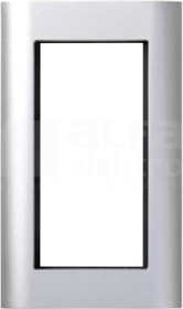 ALC 2×K45 1×S500 aluminium Suport z maskownicą do kolumn i minikolumn