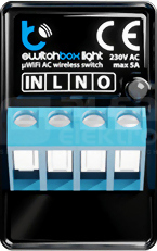 Wi-Fi switchBox LIGHT 230V 5A Sterownik do urządzeń i oświetlenia