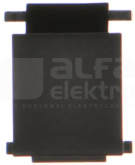 SIMON55 czarny mat Zaślepka do gniazda komputerowego