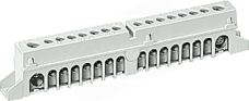 SIMBOX N/PE 2x1x 25mm+2x7x 10mm Listwa zacisków