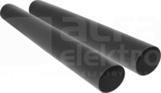 RTP 140-40-C/1 czarny (1szt) Rura termokurczliwa pogrubiona