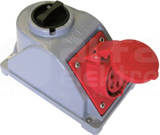 COMBO 32A 5P 400V L-0-P IP44 Gniazdo z wyłącznikiem
