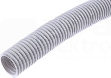 32mm 750N 50mb szary Rura karbowana niepalna