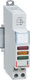 230V czerwony/żółty/zielony Lampka potrójna LED