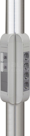DLP 0,7m aluminium Kolumna okrągła