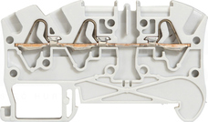 VIKING 4mm2 szary Złączka jednotorowa trzyprzewodowa