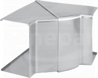 CONNECT 90x55mm aluminium Kąt wewnętrzny regulowany CABLOPLUS
