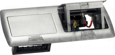 2x3M IP44 aluminium Puszka podłogowa