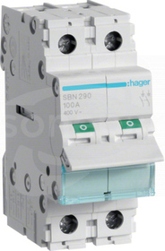 SBN290 100A 2P 400V Rozłącznik modułowy